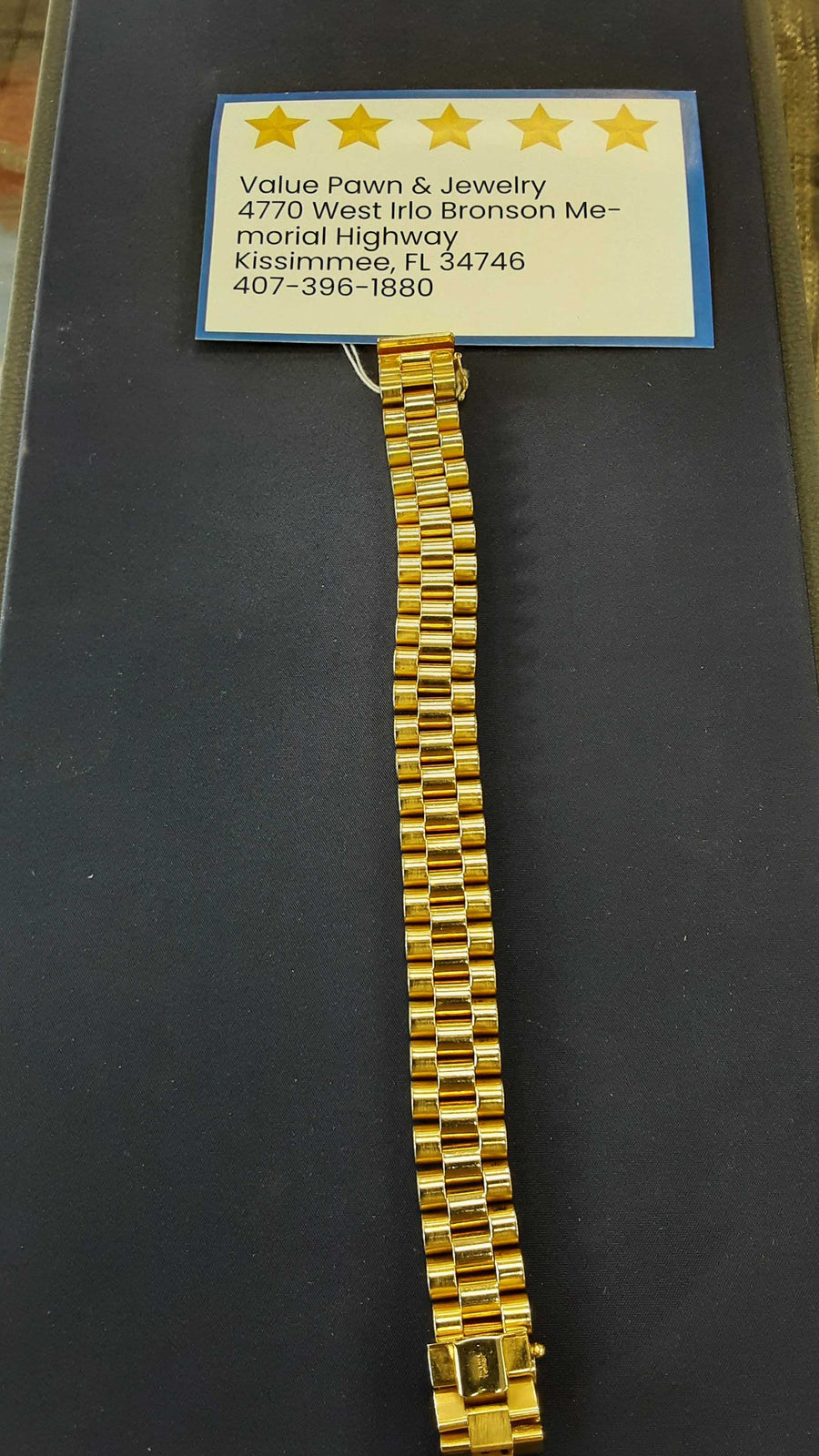 Bracelet - Yellow Gold 10k (.417) 44.7 grams 8 inch