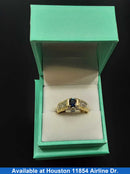 Women's Ring - Yellow Gold 14k (.585) 8.2 grams Size 20