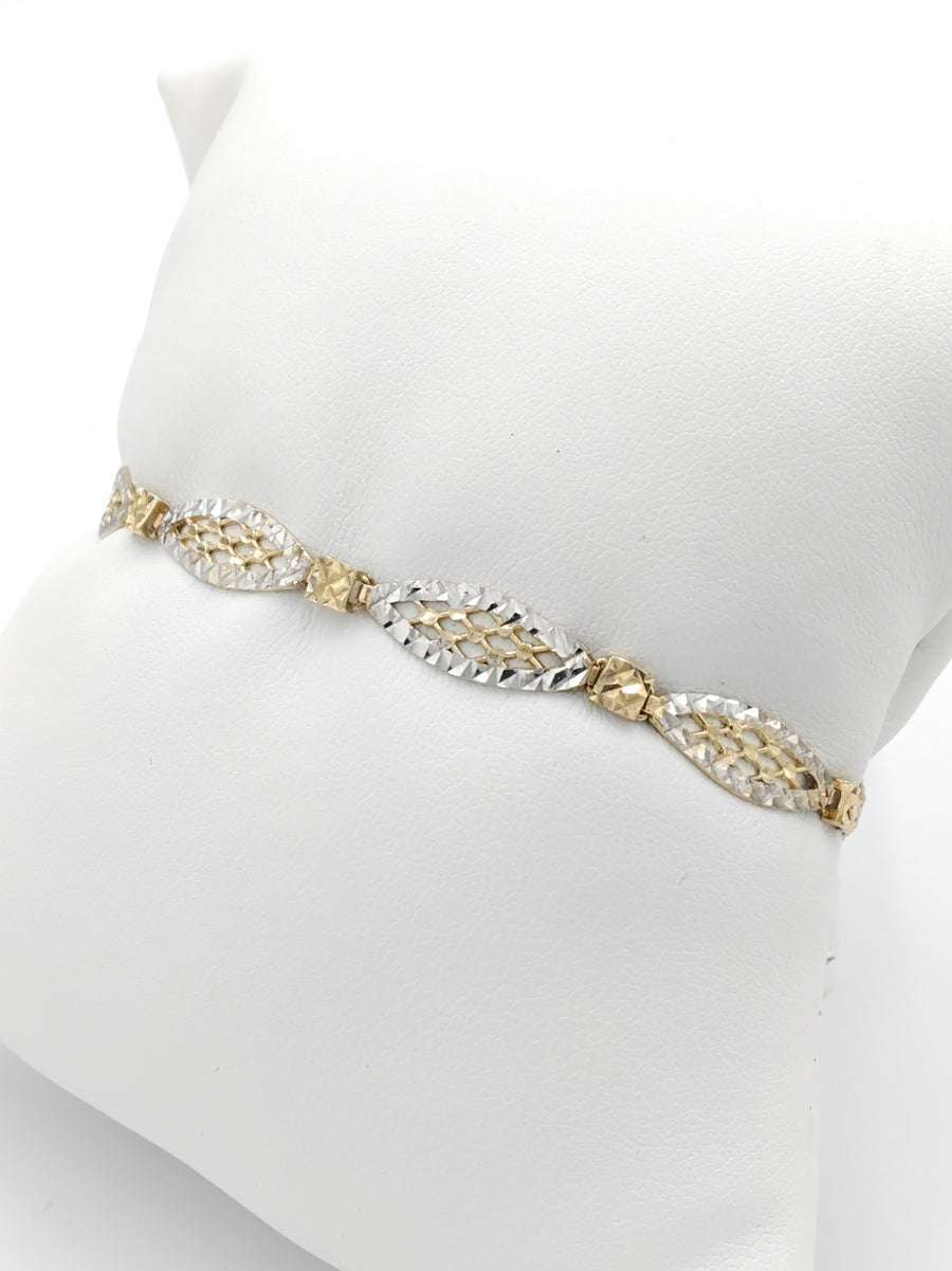 Link Bracelet - Yellow Gold 10k (.417) 3.5 grams 8 inch
