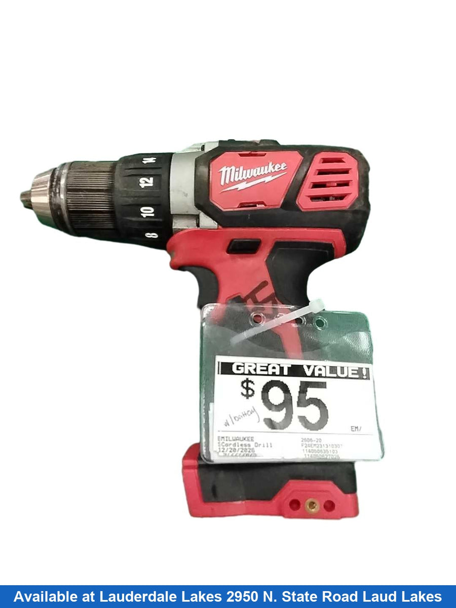 Milwaukee 2606-20 Red Cordless Standard Drill