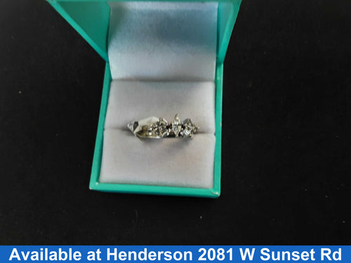 Ring - Wedding Set - White Gold 14k (.585) 4.1 grams Size 8