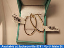 Hoop Earrings - Yellow Gold 14k (.585) 1.3 grams