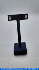 Earrings - Yellow Gold 10k (.417) 1.3 grams