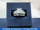 Women's Ring - White Gold 10k (.417) 5.4 grams Size 20