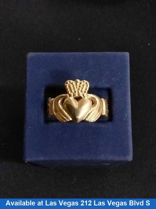 Women's Ring - Yellow Gold 14k (.585) 7.3 grams Size 20