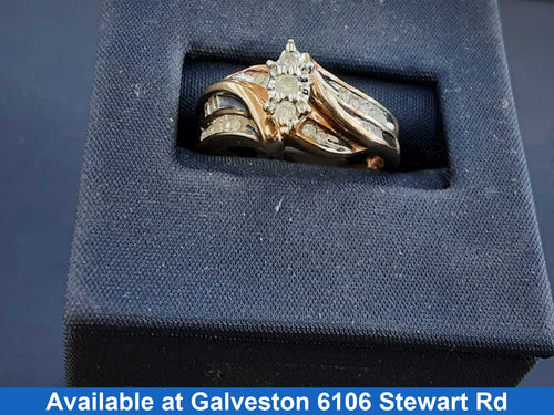 Women's Ring - Yellow Gold 14k (.585) 3.6 grams Size 6