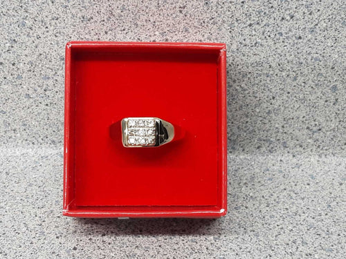 Men's Ring - Yellow Gold 14k (.585) 4.4 grams Size 12