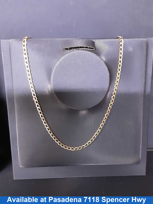 Yellow Gold 10k (.417) 7.7 grams 22 inch