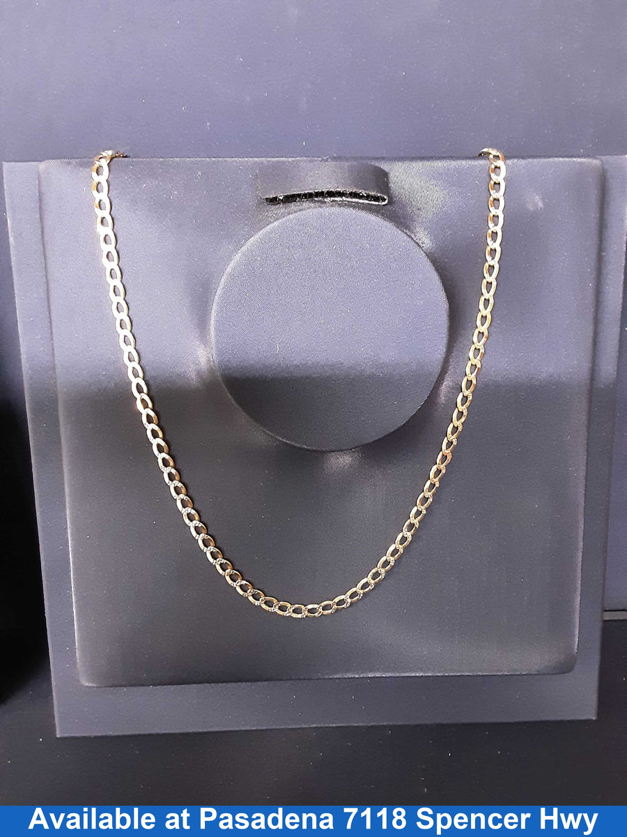 Yellow Gold 10k (.417) 7.7 grams 22 inch