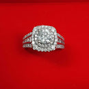Women's Ring - White Gold 14k (.585) 7.9 grams Size 9