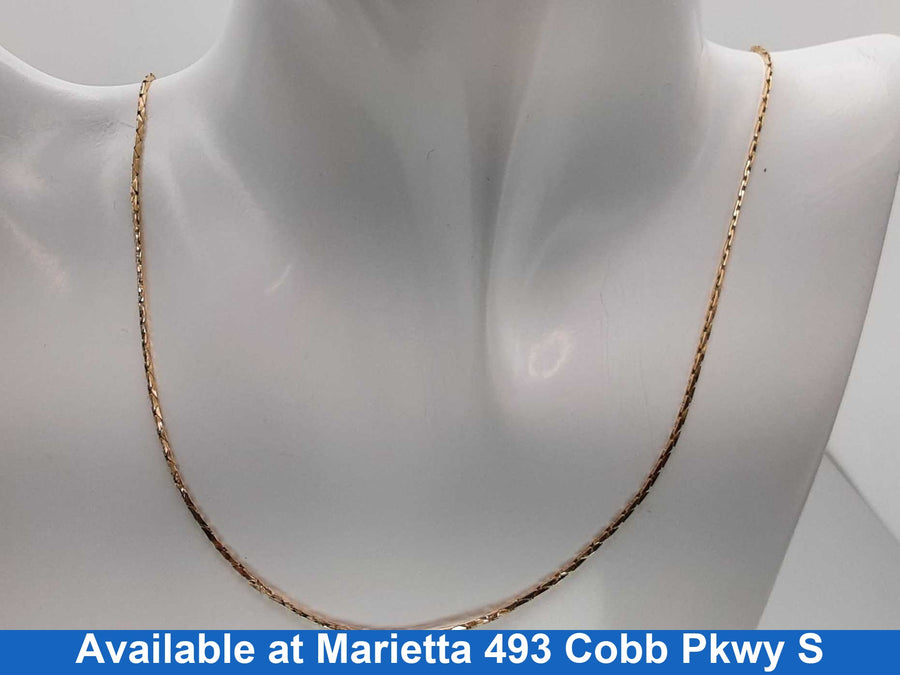 Chain - Yellow Gold 14k (.585) 4.5 grams 20 inch