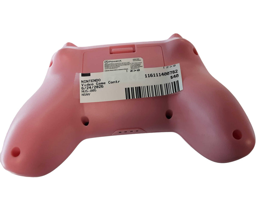 Nintendo Nus-005 Pink Gaming Controller