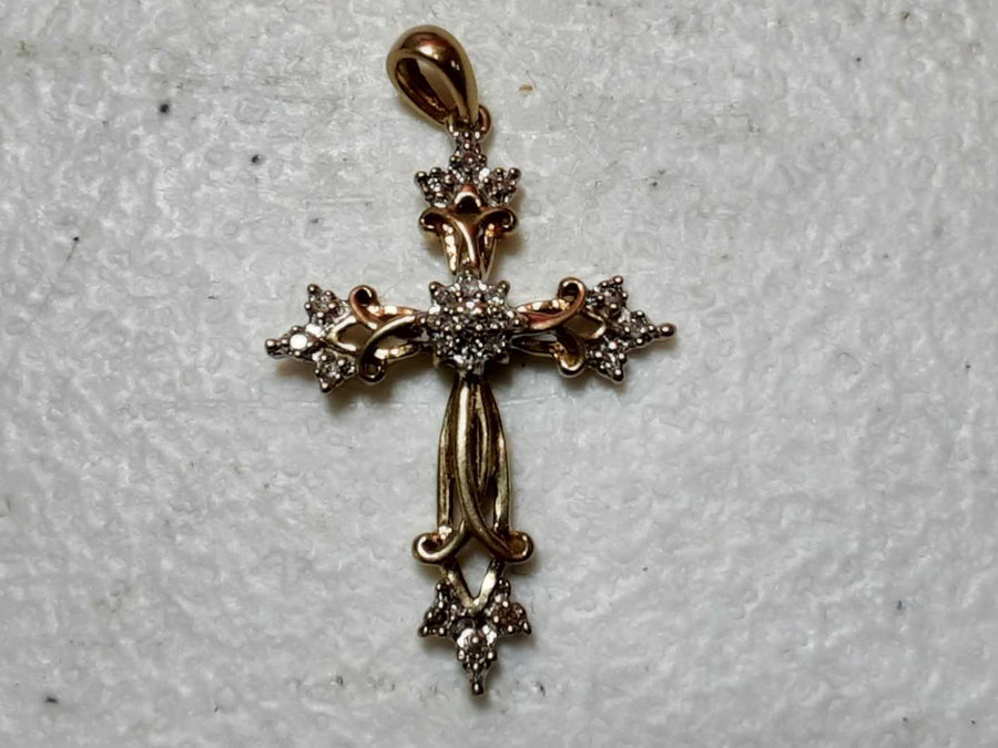 Religious Pendant - Yellow Gold 10k (.417) 2.5 grams
