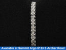 Tennis Bracelet - Silver 17.1 grams 10 inch
