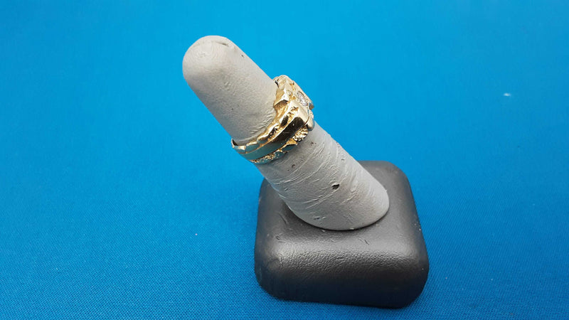 Man's Ring - Fancy 14k Yellow Gold