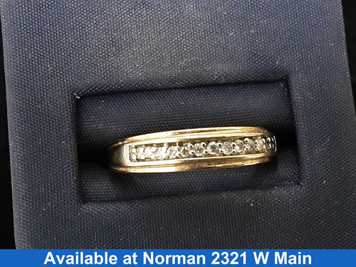 Ring - Wedding Band - Yellow Gold 14k (.585) 3.4 grams Size 7