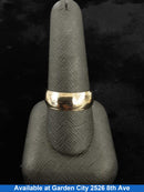 Ring - Wedding Band - Yellow Gold 10k (.417) 1.5 grams Size 10
