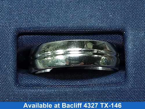 Ring - Wedding Band - White Gold 14k (.585) 8.7 grams Size 9