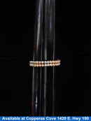Women's Ring - Tricolor Gold 14k (.585) 2.2 grams Size 7