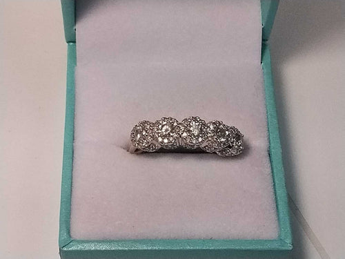 Women's Ring - White Gold 14k (.585) 4.3 grams Size 7