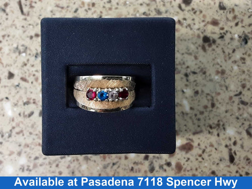 Women's Ring - Yellow Gold 10k (.417) 5.8 grams Size 20