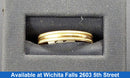 Ring - Wedding Band - Yellow Gold 10k (.417) 1.6 grams Size 8