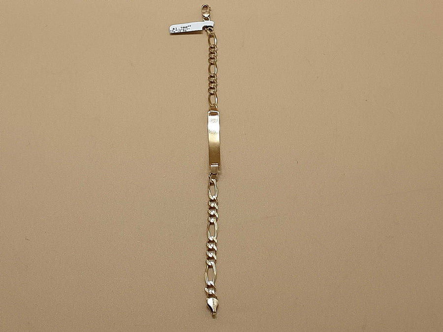 ID Bracelet - Yellow Gold 14k (.585) 12 grams 8 inch