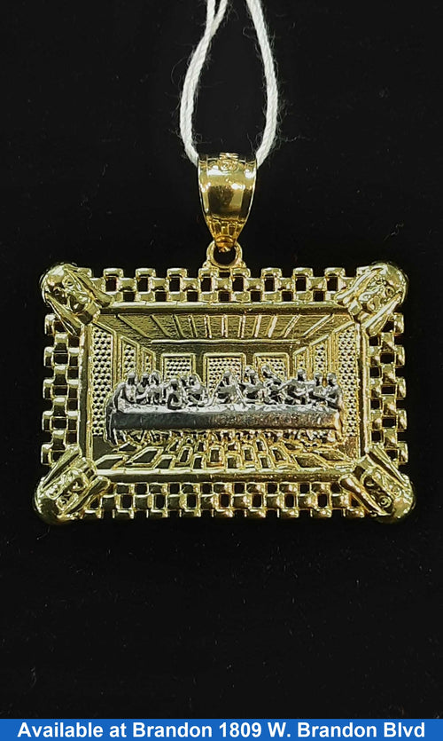 Religious Pendant - Yellow Gold 10k (.417) 4.3 grams