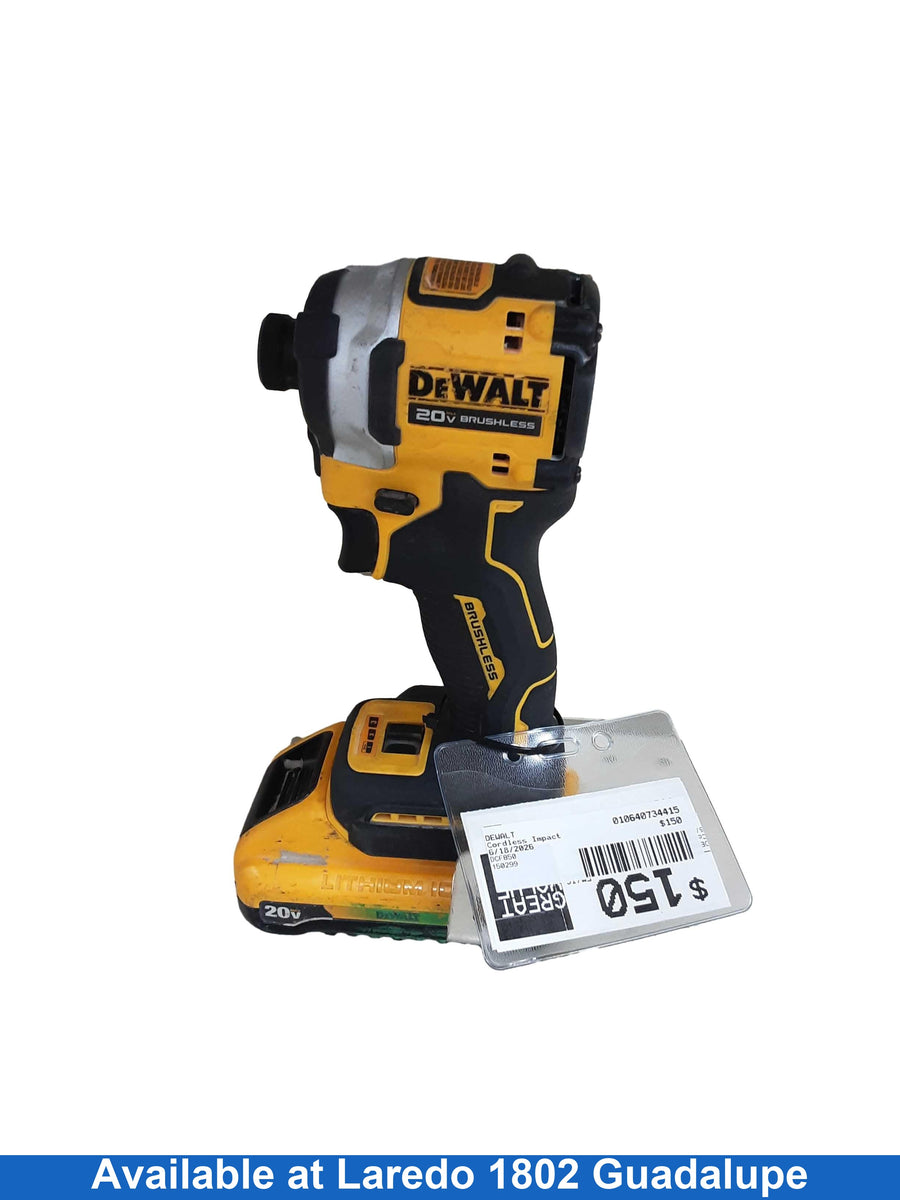 Dewalt Dcf850 Yellow Cordless Impact Drill