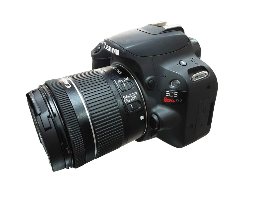 Canon Eos Rebel Sl2 Black Digital SLR Camera