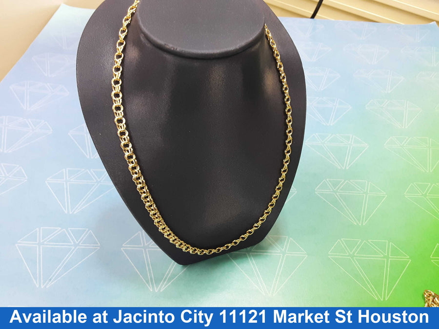 Chain - Yellow Gold 14k (.585) 16.8 grams 18 inch