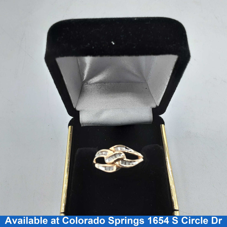 Women's Ring - Yellow Gold 10k (.417) 2.5 grams Size 7
