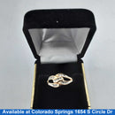 Women's Ring - Yellow Gold 10k (.417) 2.5 grams Size 7