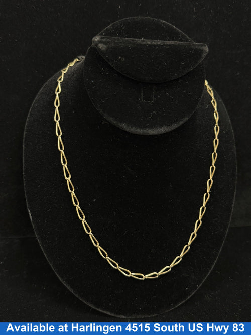 Figaro Chain - Yellow Gold 14k (.585) 16.8 grams 24 inch