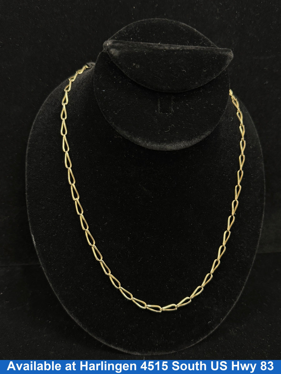 Figaro Chain - Yellow Gold 14k (.585) 16.8 grams 24 inch