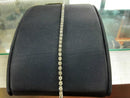 Tennis Bracelet - White Gold 18k (.750) 9.6 grams 4 inch
