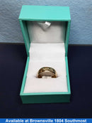 Ring - Wedding Band - Yellow Gold 10k (.417) 2.7 grams Size 7