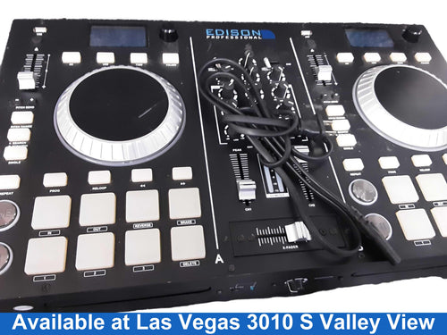 Edison Scratch 30000mk2 Black DJ Controller