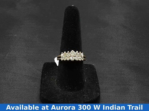 Women's Ring - Yellow Gold 14k (.585) 3.5 grams Size 20