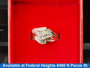 Ring - Engagement Set - Yellow Gold 10k (.417) 3.04 grams Size 7.5