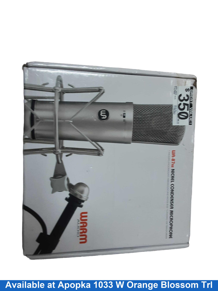 Warm Audio Wa-87 R2 Silver Corded Microphone