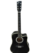 American Legacy Black Acoustic / Electric Classic Guitar