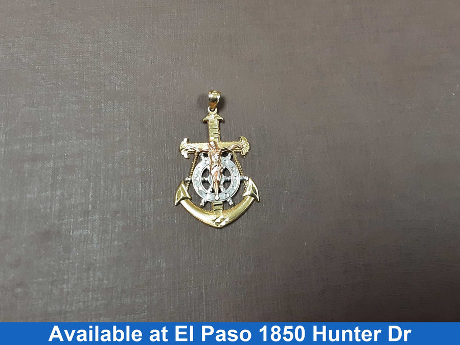 Religious Pendant - Yellow Gold 10k (.417) 3.4 grams
