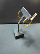 Bangle Earring Yellow Gold 10k (.417) 2.9 grams