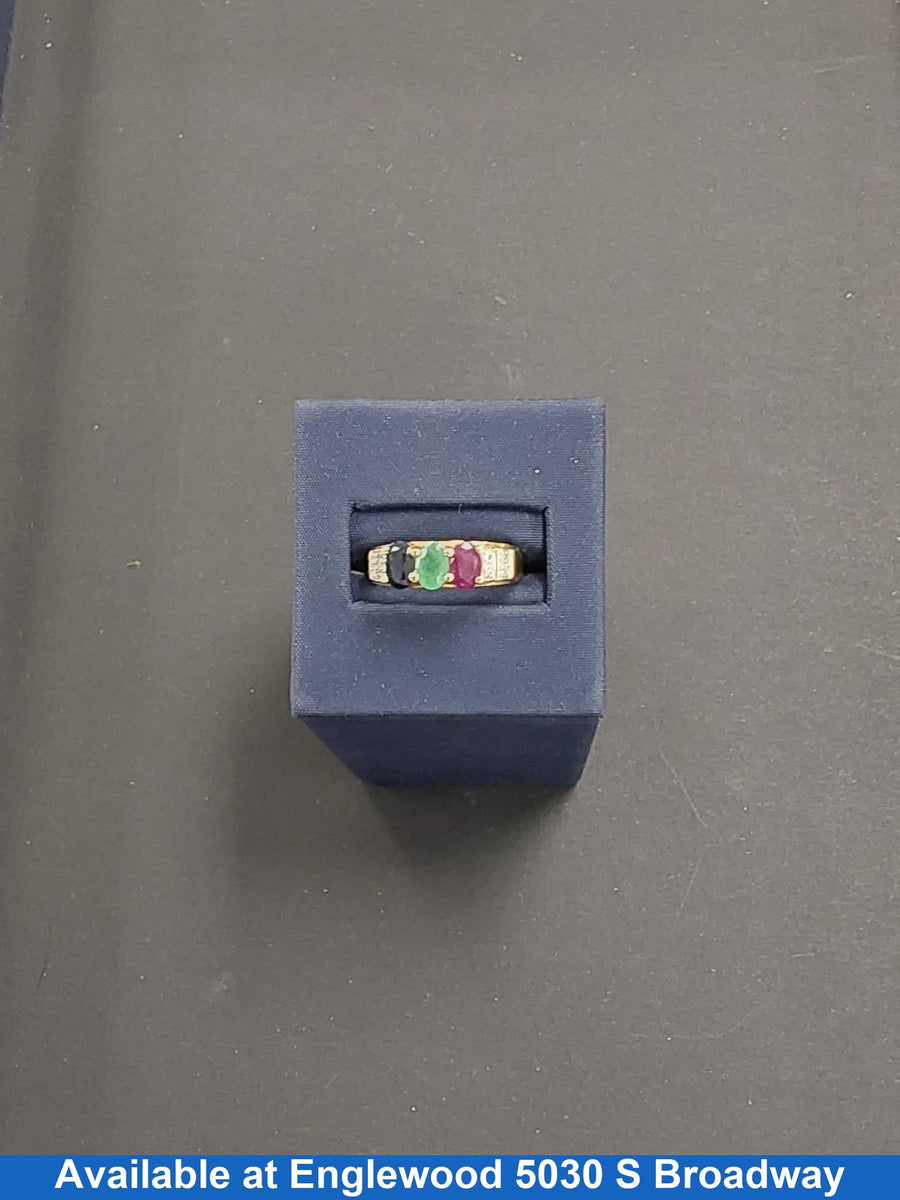 Women's Ring - Yellow Gold 10k (.417) 3 grams Size 7