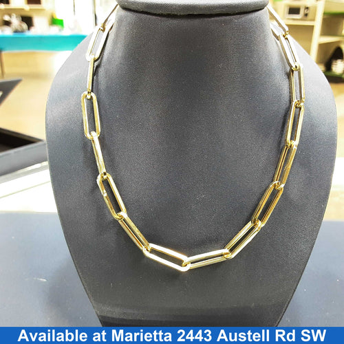 Link Chain - Yellow Gold 14k (.585) 7.7 grams 16 inch