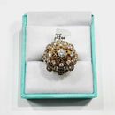 Women's Ring - Yellow Gold 14k (.585) 8 grams Size 6