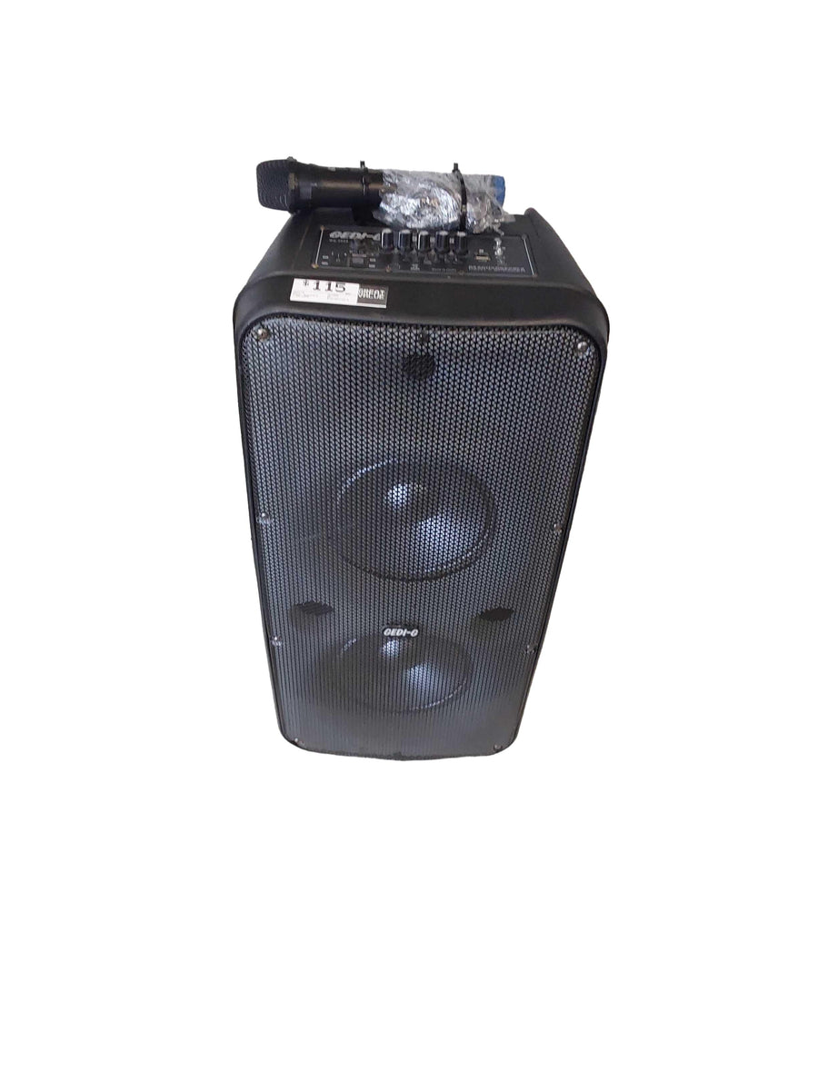 Gedi-g Gd2808 Black Floor Speaker