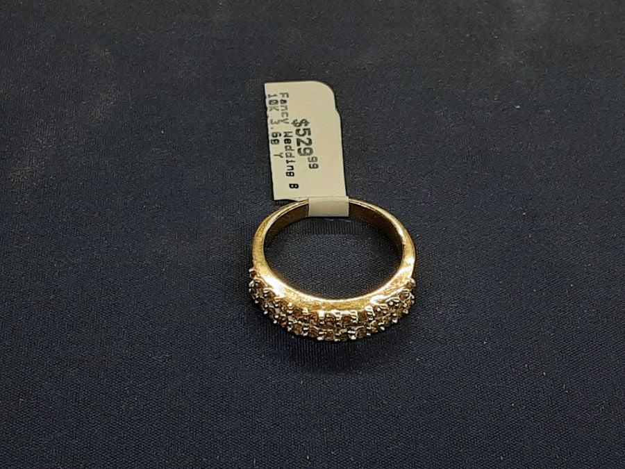 Ring - Wedding Band - Yellow Gold 10k (.417) 3.6 grams Size 7