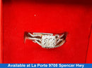 Ring - Engagement Set - Yellow Gold 10k (.417) 3.5 grams Size 7